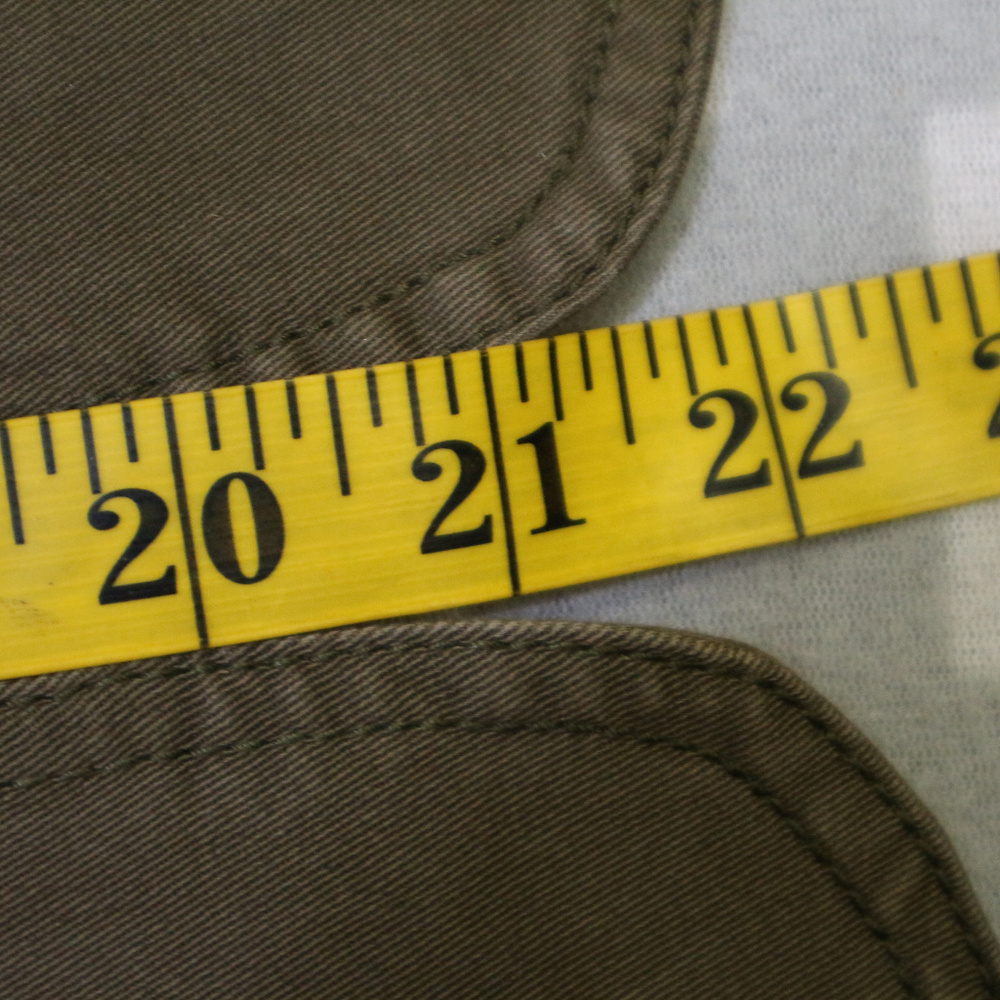 Like New RUBY RD Olive Jewel Neck Zip Denim Jacket - Picture 3 of 5